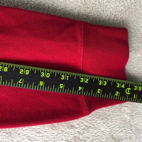 Polo Ralph Lauren Mens Sweater Size XL Pullover 1/4 Zip Stand Collar Casual Red - Picture 6 of 12